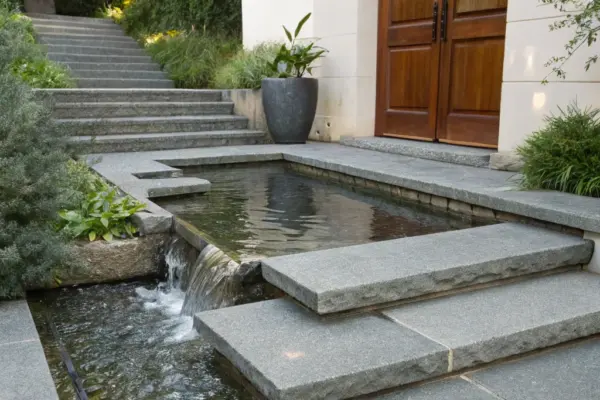 Inspirational Ideas for Granite Front Door Steps