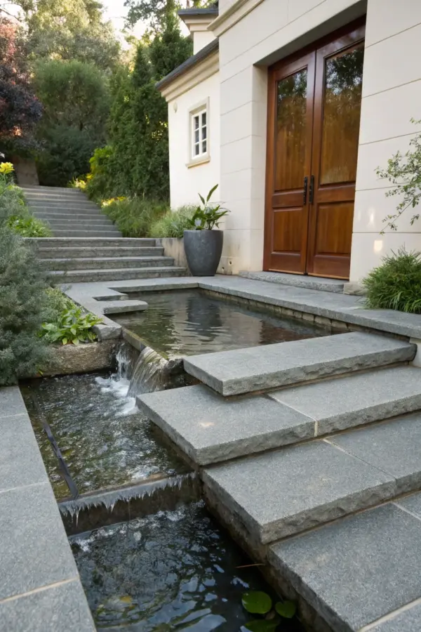 Inspirational Ideas for Granite Front Door Steps