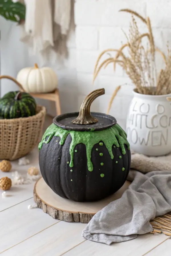 Frightening Pumpkin Art: Halloween Painting Concepts