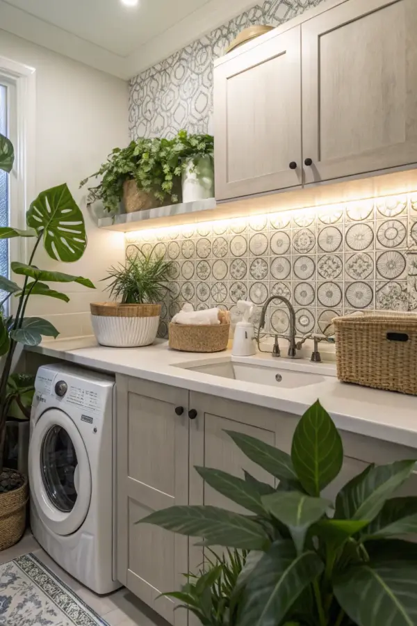 Best Backsplash Designs for Laundry Sinks