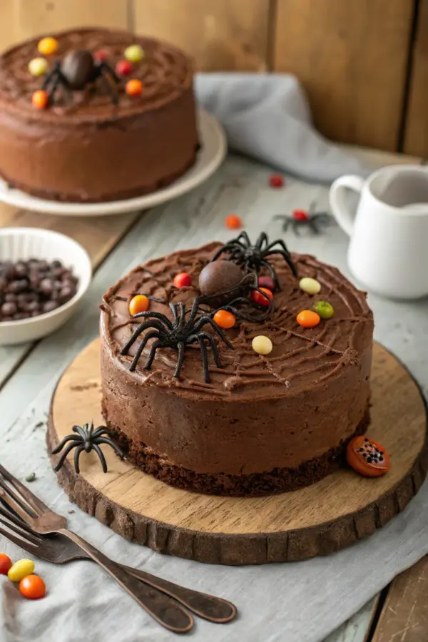Playful Cake Ideas Featuring Spiders