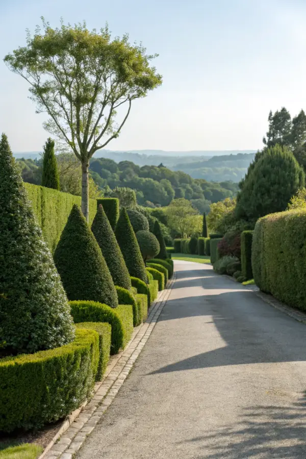 Creative Hedge Ideas to Enhance Your Driveway