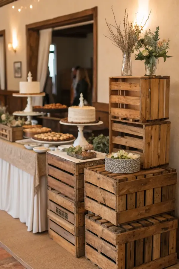 How to Create a Rustic Buffet Table