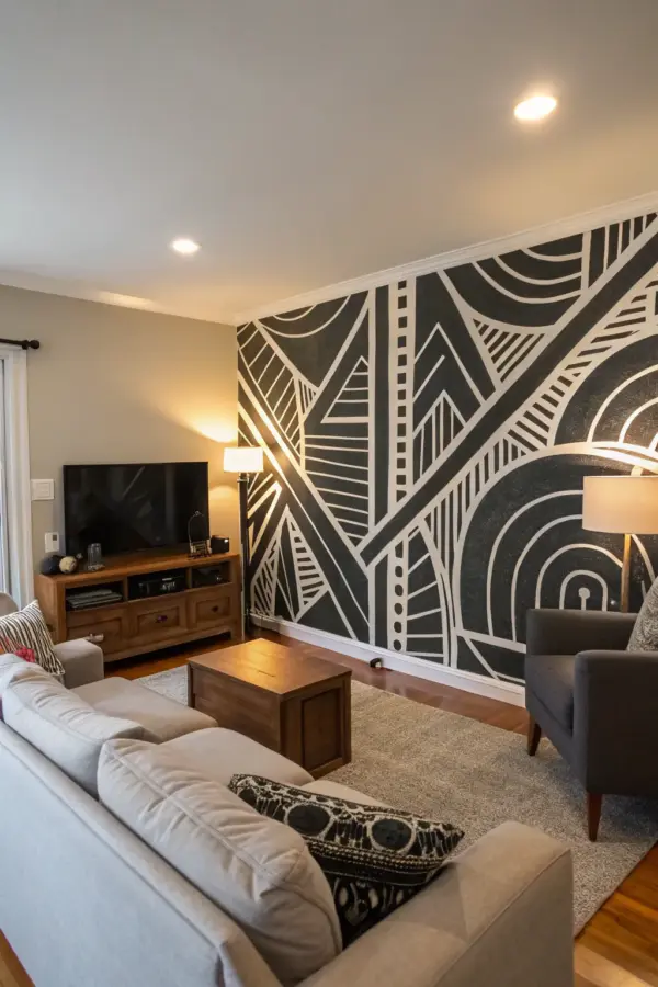 Artistic Mural Ideas to Transform Your Living Room