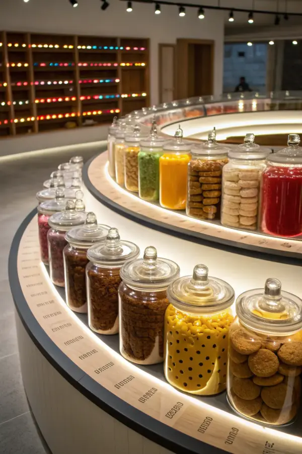 Modern Display Styles for Showcasing Cookie Jars