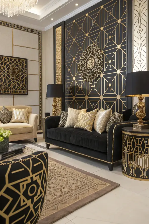 Creative Black and Gold Room Ideas for Every Style