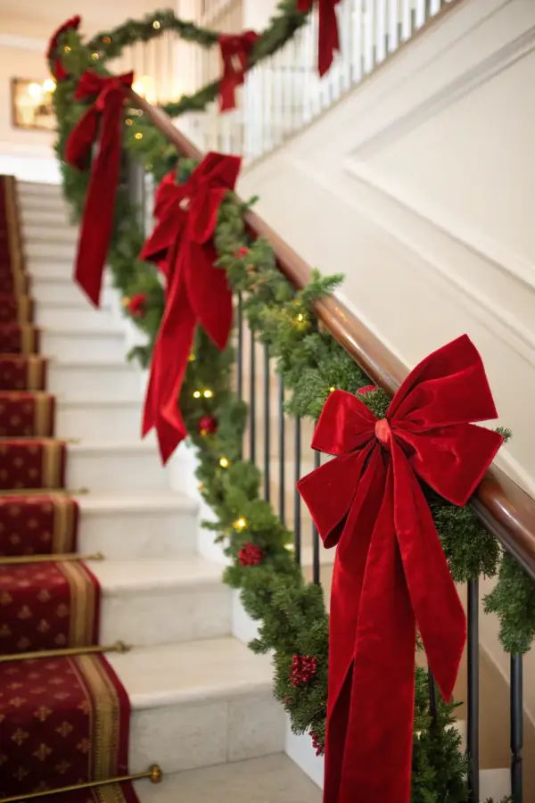 Stylish Christmas Stair Decor Ideas to Try