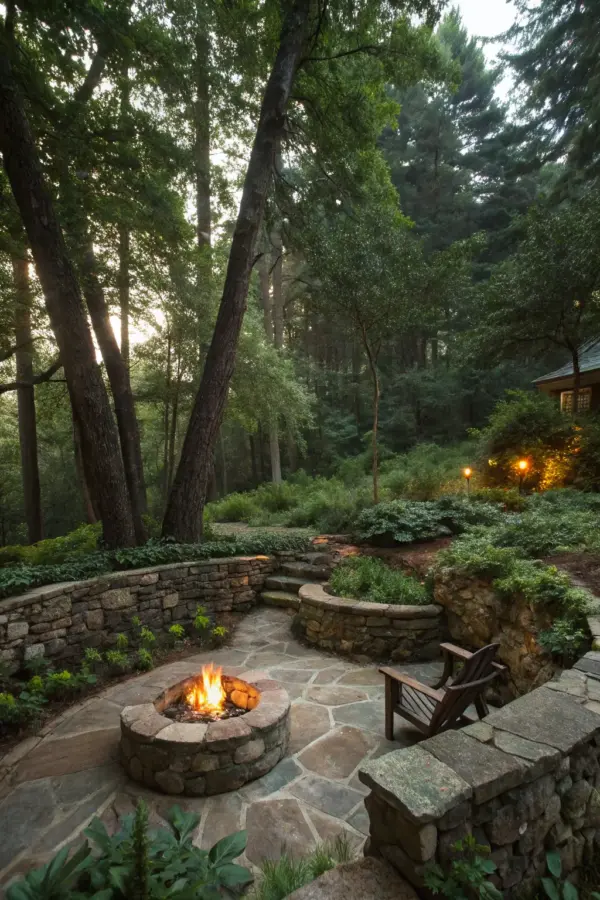Rustic Backyard Pit Ideas for a Warm Retreat