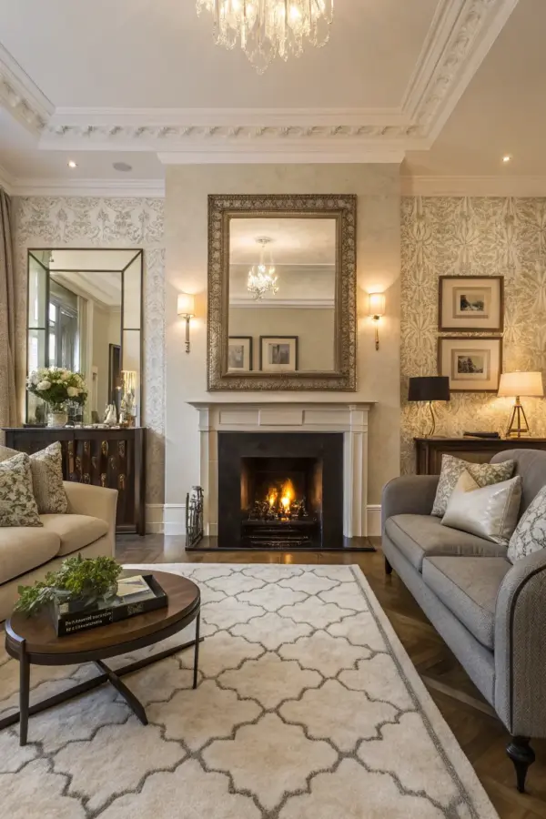 Creative Accent Fireplace Wall Inspirations