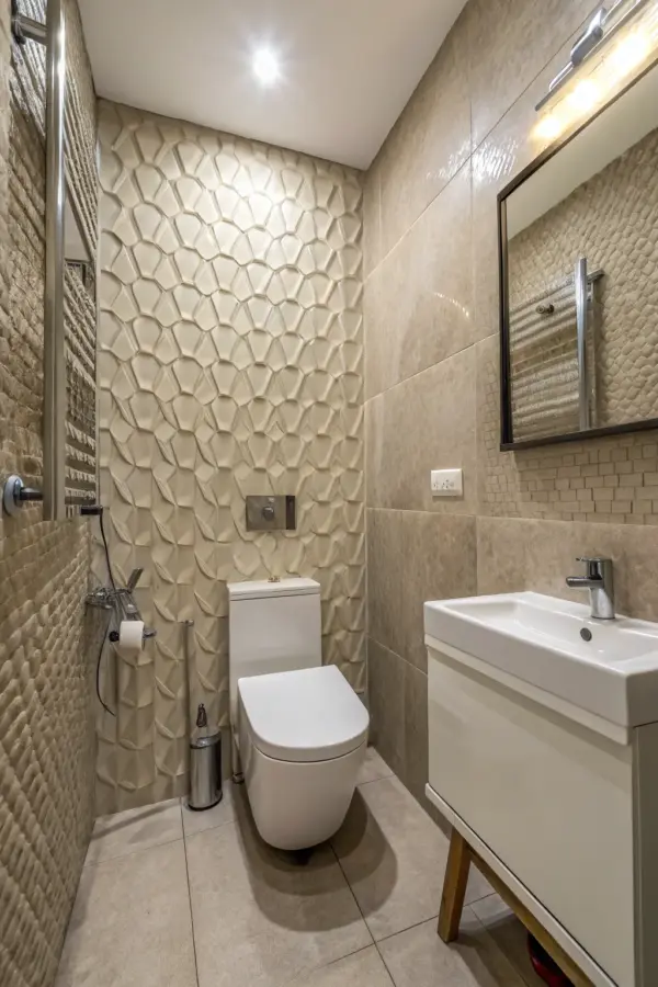 Creative Bathroom Tile Options for Compact Spaces