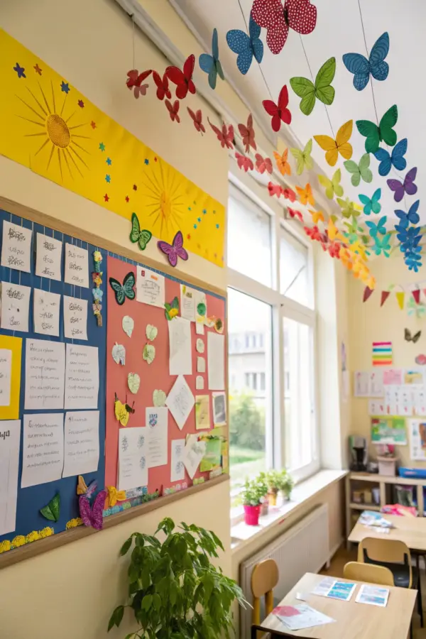 Inspiring Ideas for Spring Bulletin Boards