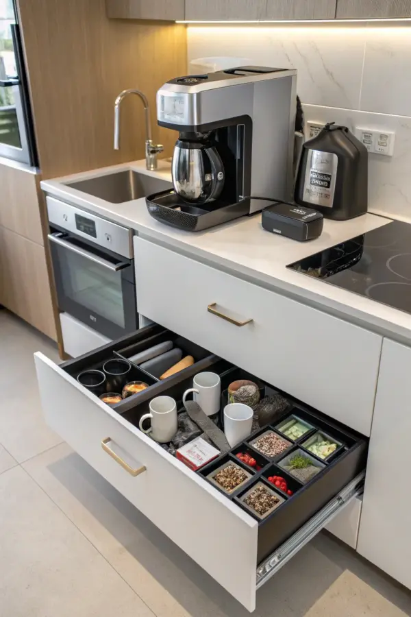 Efficient Coffee Drawer Storage Solutions for Every Kitchen