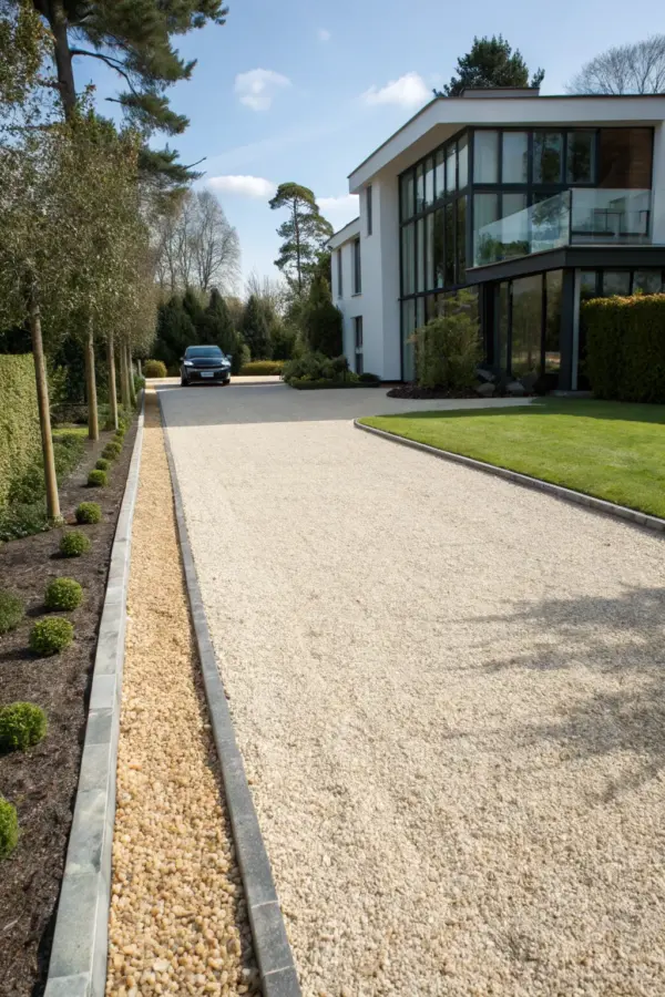 Landscaping Inspiration for Gravel Driveways