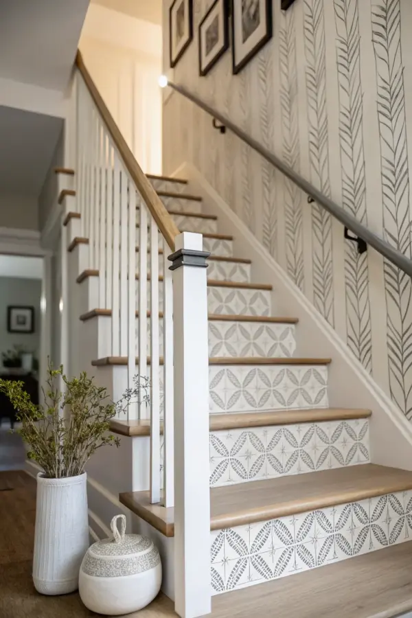 Unique Wallpaper Designs for Stairs