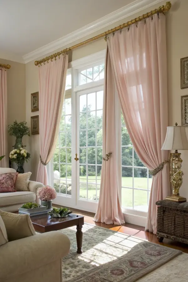 Modern and Classic Curtain Styles for Living Rooms