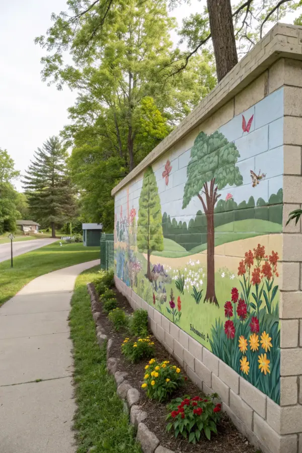 Inspiring Ideas for Exterior Cinder Walls