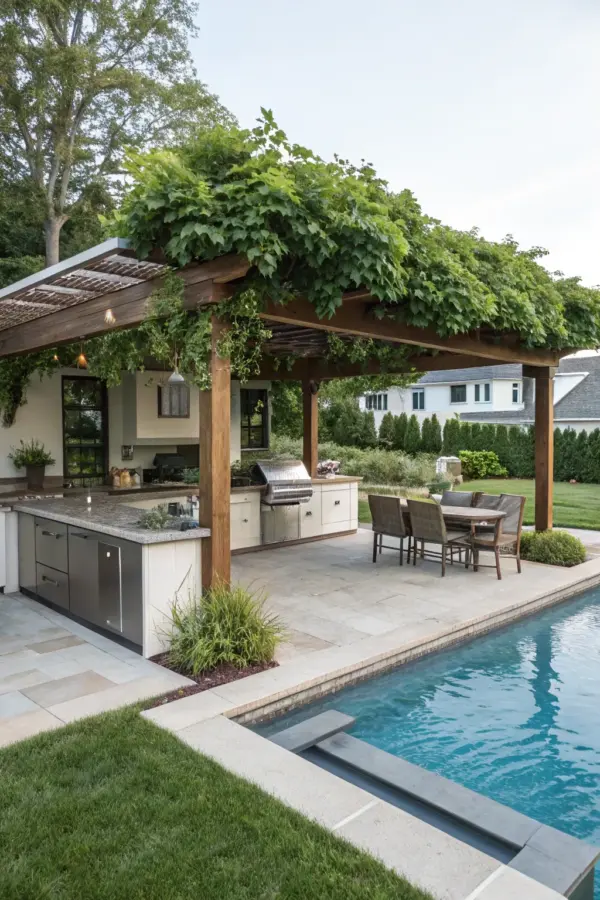 Imaginative Ideas for Pergolas by Your Backyard Pool