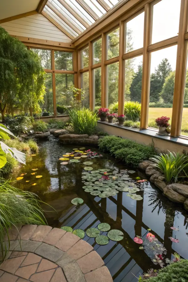 Creative Indoor Pond Ideas for Modern Living