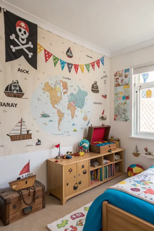 Unique Sticker Inspiration for Boys’ Decor