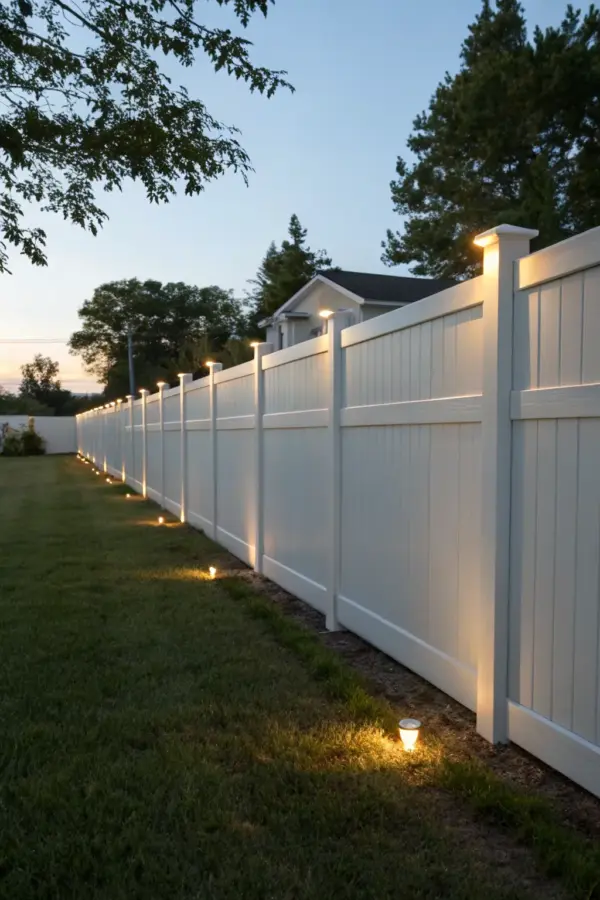 Best Lights to Brighten Your Vinyl Fence