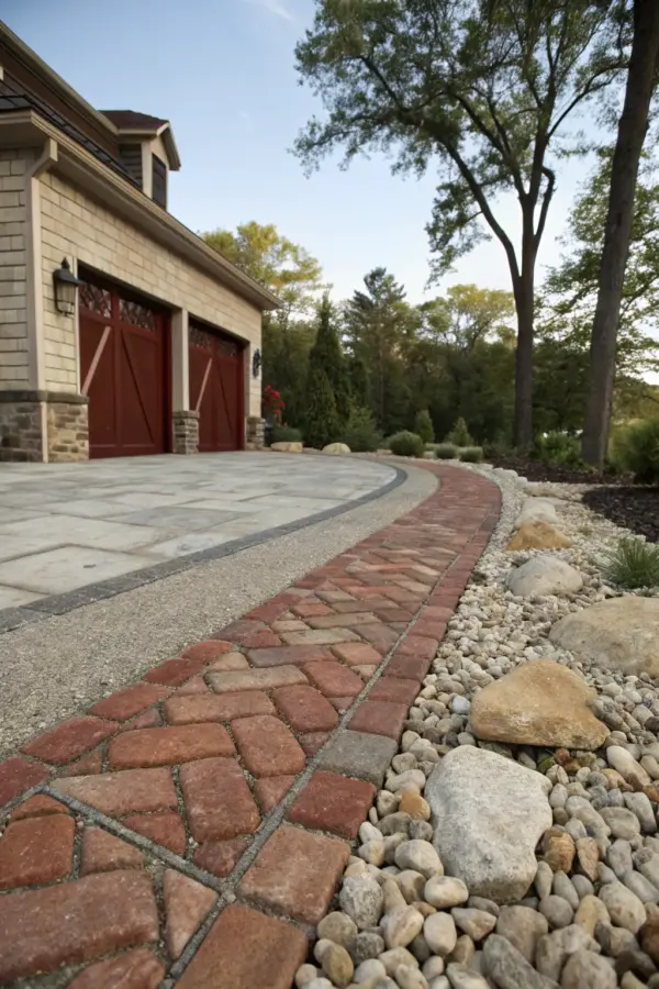 Top Paver Driveway Ideas for Curb Appeal