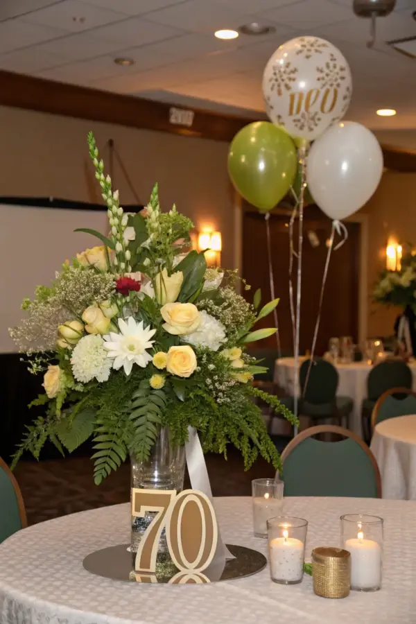 Stunning Decor Inspiration for 70th Birthdays