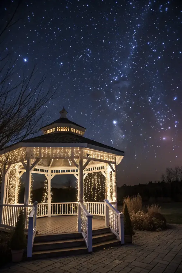 Creative Ideas for Solar Lights in Your Gazebo