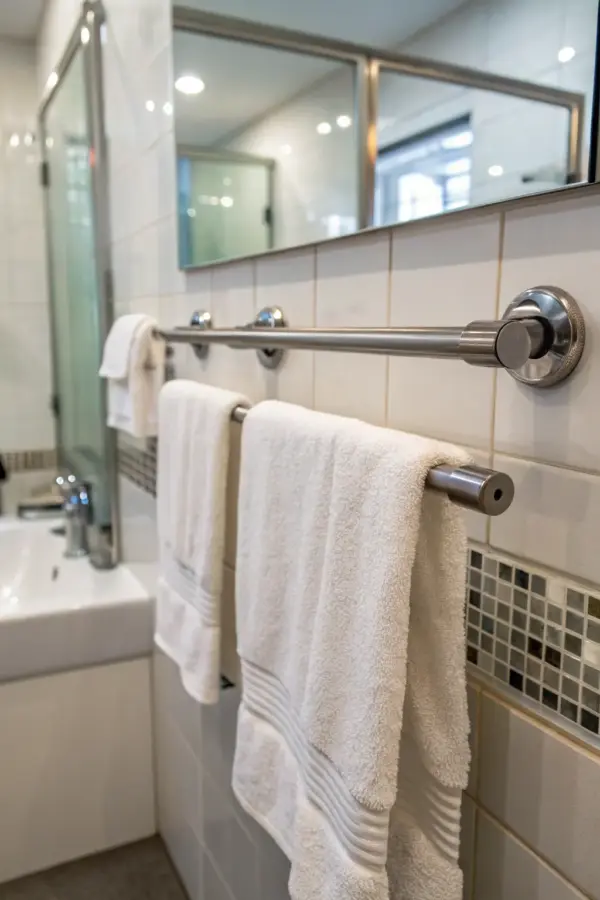 Creative Towel Ideas for Compact Bathrooms