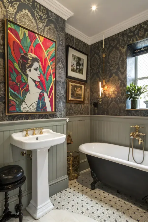 Contemporary Bathrooms Inspired by Victorian Style