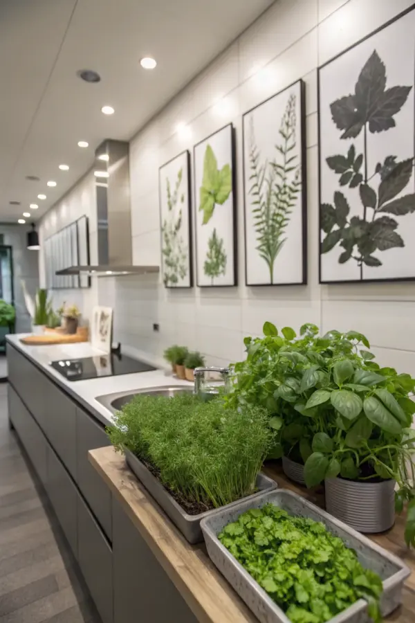 Innovative Green Leaf Design Concepts for Interiors