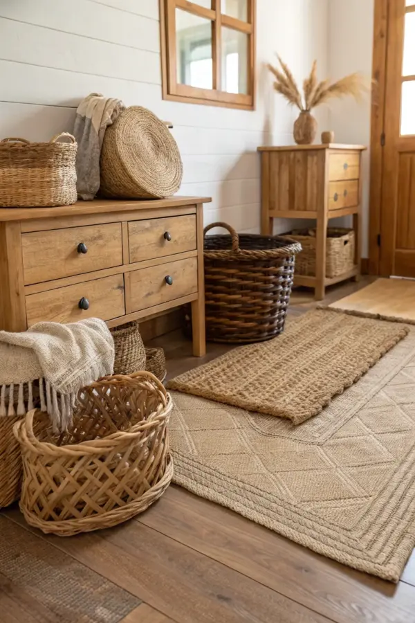 Blending Farmhouse Warmth with Coastal Decor