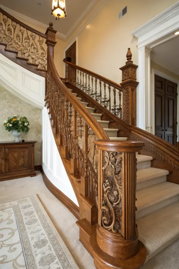 Chic Landing Banister Styles for a Sophisticated Look