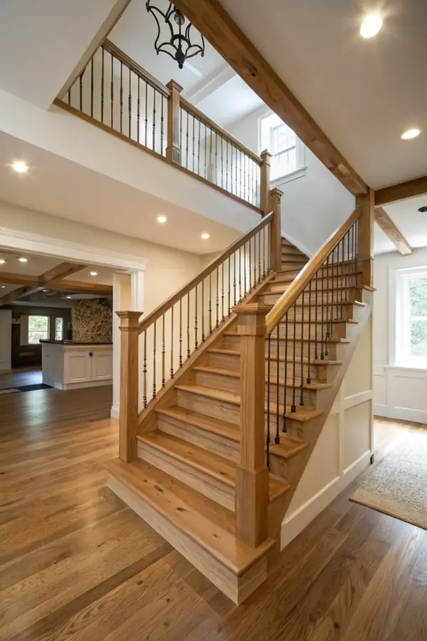 Modern Designs for Open Basement Staircases