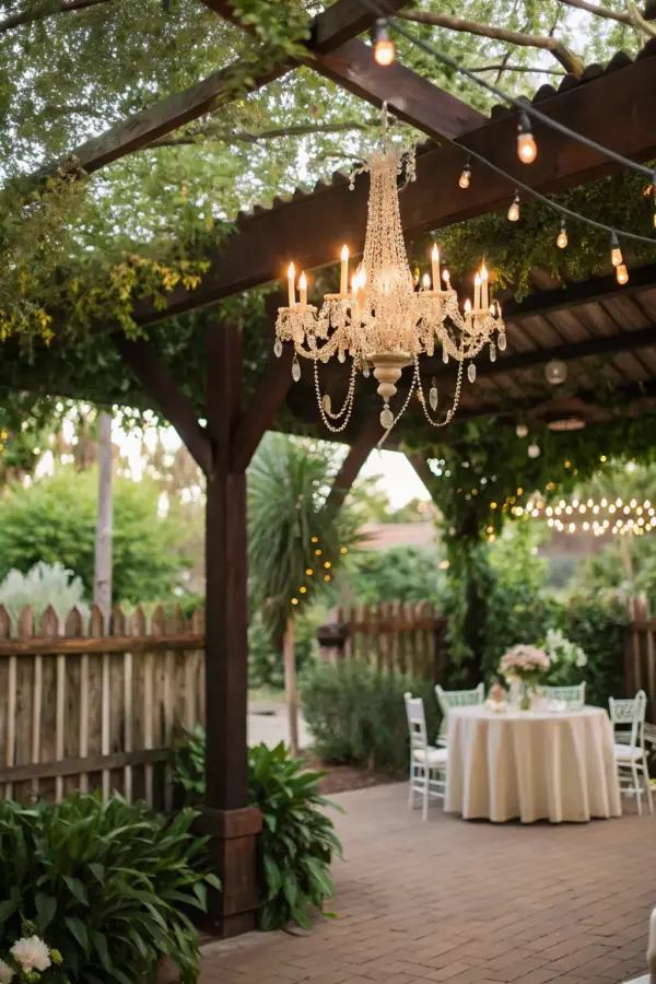 Creative Chandelier Outdoor Ideas for Elegant Evenings