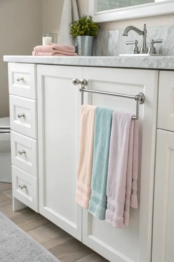Chic Ways to Display Towels in the Bathroom