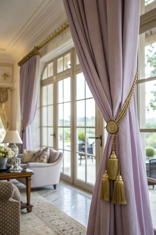 Chic Inspiration for Purple & Gold Themed Rooms