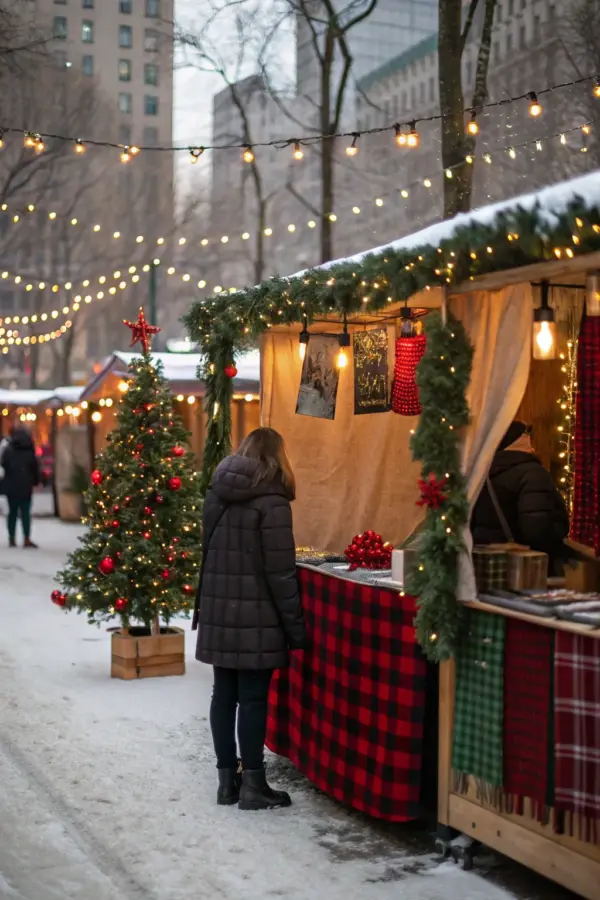 Festive Designs for Your Christmas Vendor Booth