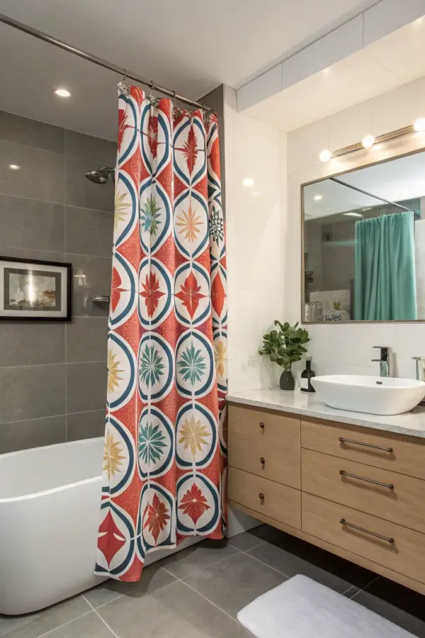 Modern Shower Curtain Designs That Elevate Your Bathroom