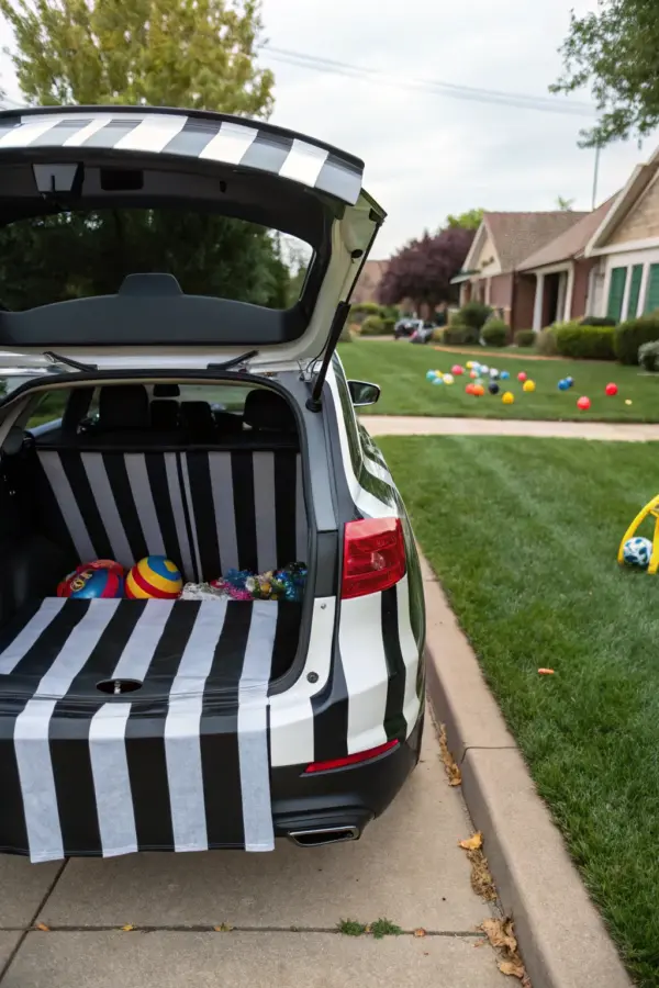 Football Trunk Displays and Treat Inspiration