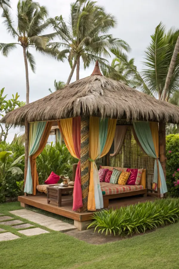 Unique Designs for Backyard Tiki Huts
