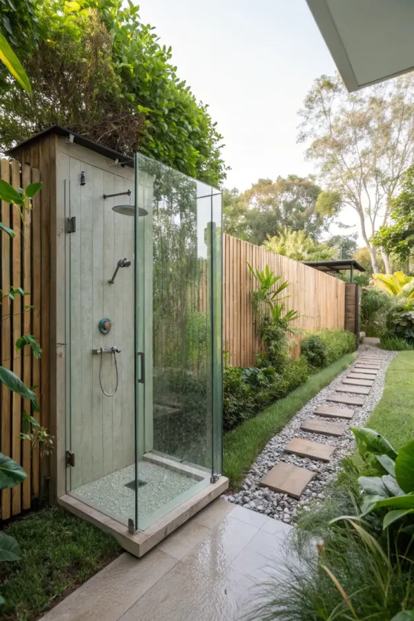 Modern Outdoor Shower Designs for Every Home