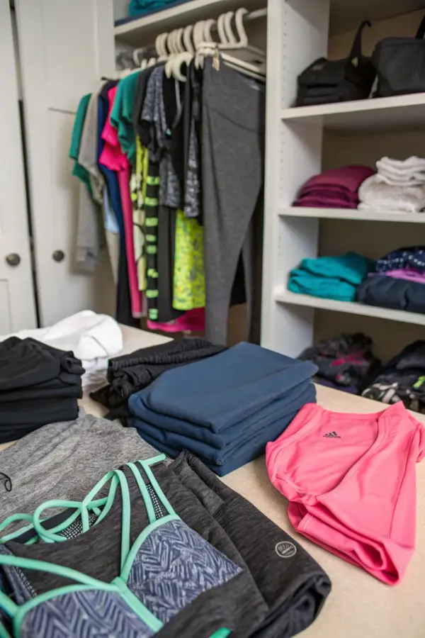 Innovative Ways to Store and Display Fitness Apparel