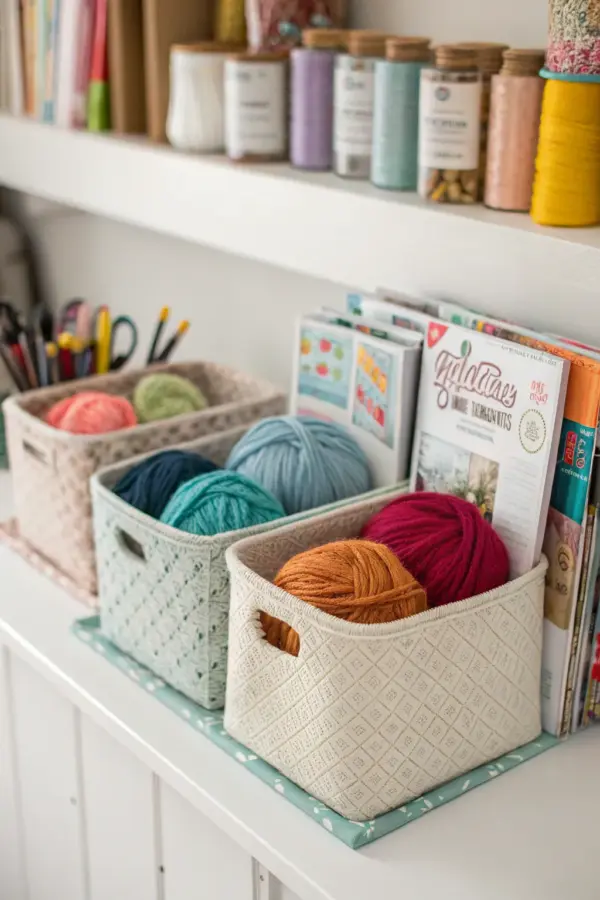 Smart Ways to Organize Your Yarn Collection