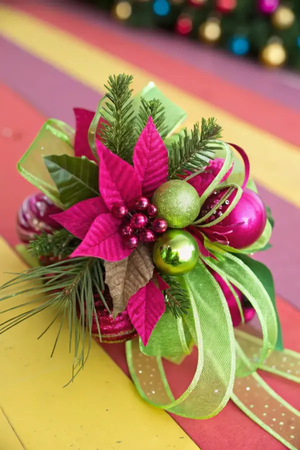 Festive Designs for Stunning Christmas Corsages