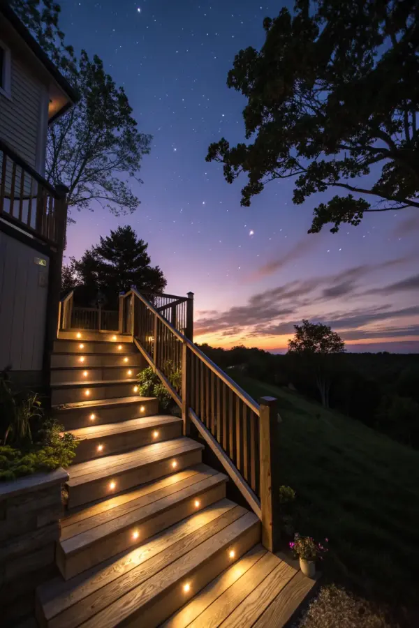 Modern Deck Stair Designs for Every Home Aesthetic