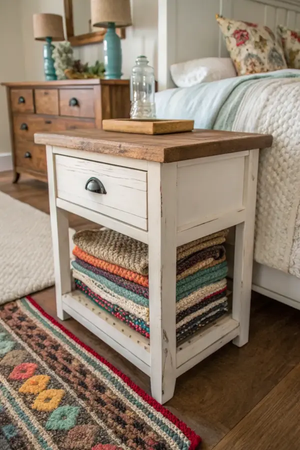 How to Style Your Nightstand in Farmhouse Fashion