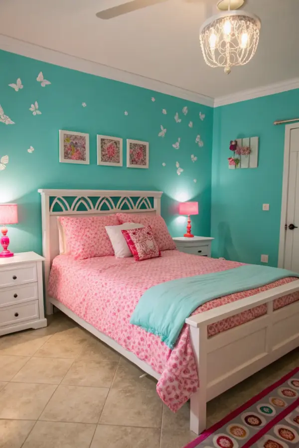 Captivating Turquoise Color Schemes for Bedrooms