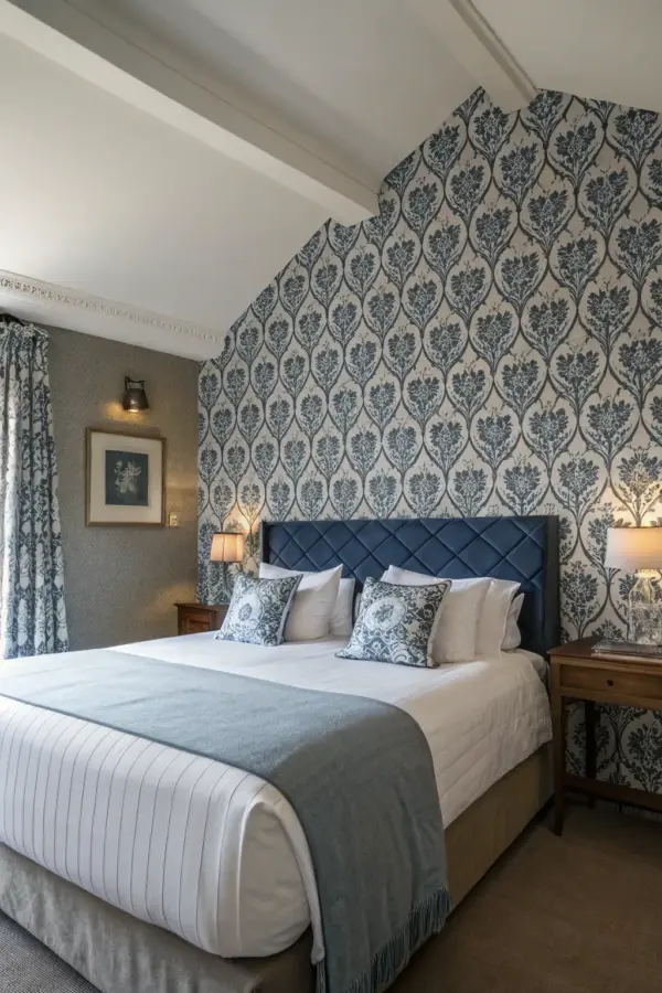 Innovative Design Tips for Wallpaper Headboards