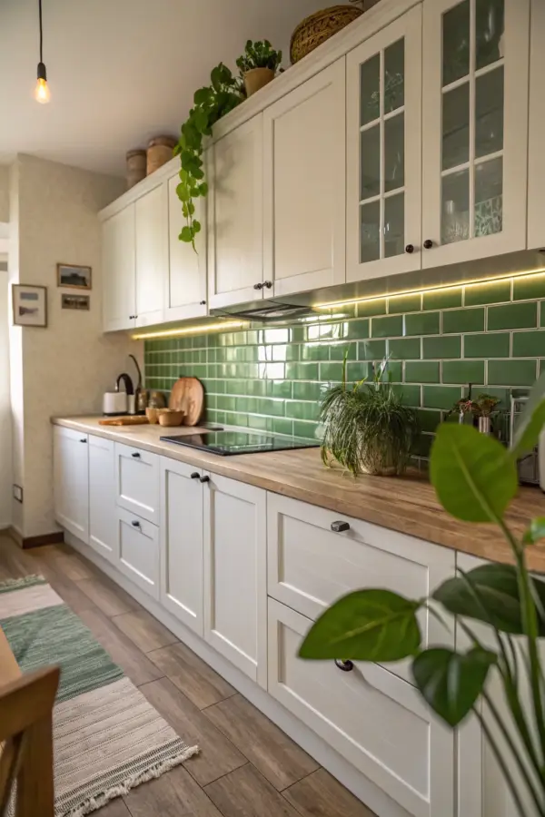 Creative Backsplash Designs to Pair with White Cabinets