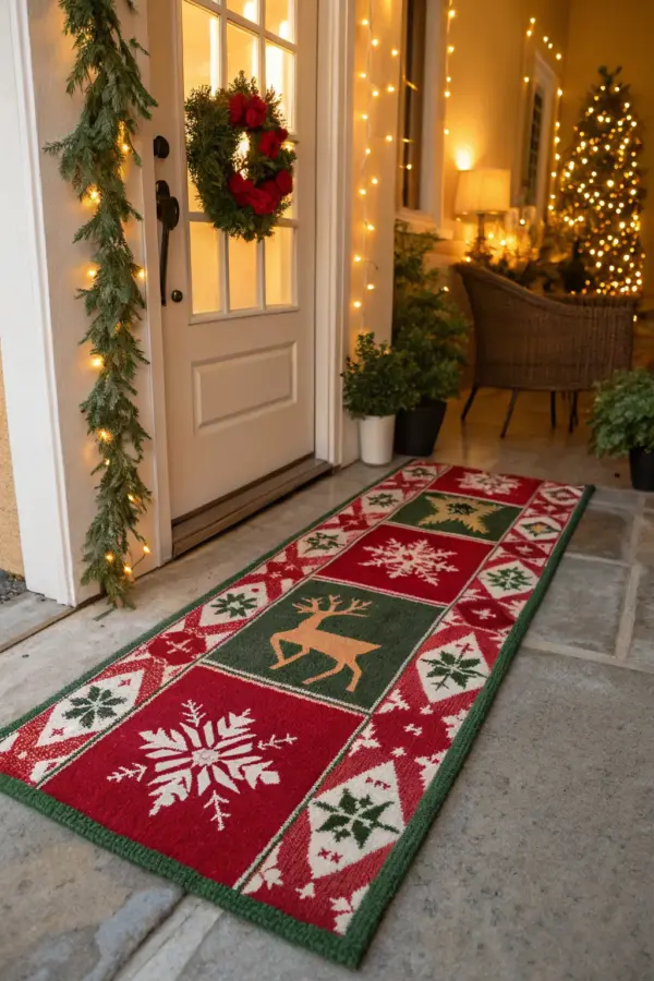 Charming Ways to Style Your Hallway for Christmas